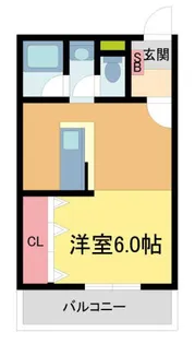 ドムール甲子園【401号室】の間取り