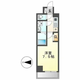 エスリード金山エクセア【10階】の間取り