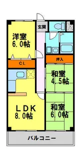 R&E川西ビル【303号室】の間取り
