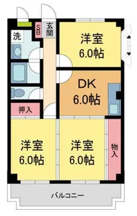 プラムフォレスト【101号室】の間取り