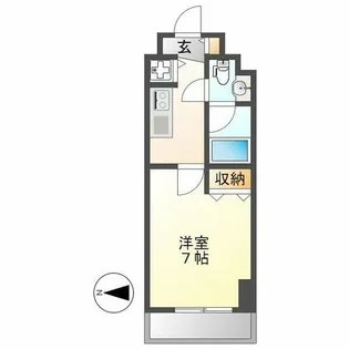 プロシード新栄【1006号室】の間取り