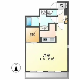 メゾン・ド・オーキッド【5階】の間取り