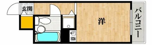 イトーピア高津【7階】の間取り