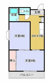 パラッツォF【2階】の間取り