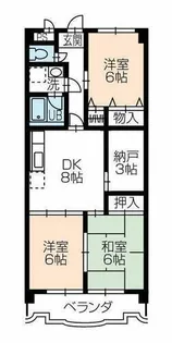 杉浦マンション【302号室】の間取り