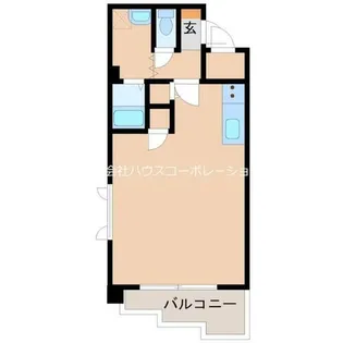 アルカディア塚口【2階】の間取り