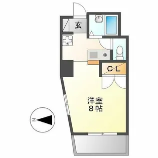 ドール新栄【3階】の間取り