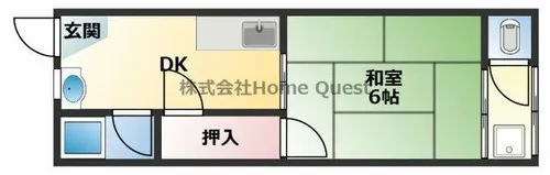 長栄寺第5コープ【2階】の間取り