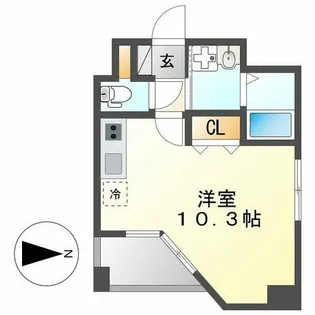 GRANDUKE東別院crea【12階】の間取り