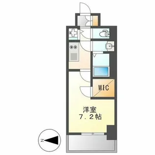 エスリード新栄グラティア【7階】の間取り