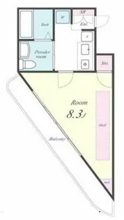 セイワパレス堂島シティ【7階】の間取り
