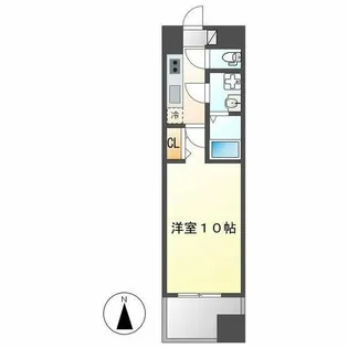 ヴィルクレア桜山【804号室】の間取り
