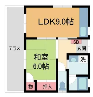 兵庫県川西市花屋敷1丁目【一戸建】の間取り