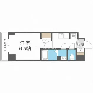 City Lux Namba South【8階】の間取り