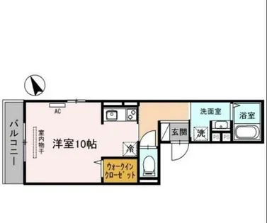兵庫県明石市西新町1丁目【アパート】の間取り