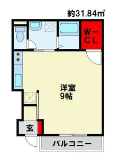 コンフォート K.S【101号室】の間取り
