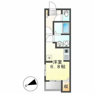 ハーモニーテラス タユシア吹上【301号室】の間取り
