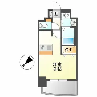 プレサンス新栄リミックス【12階】の間取り