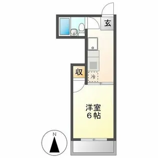ティカル平針【3階】の間取り