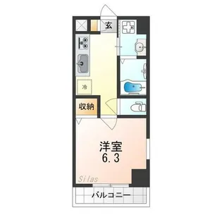 千葉・住吉【4階】の間取り