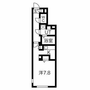 クレストタップ大曽根【1階】の間取り