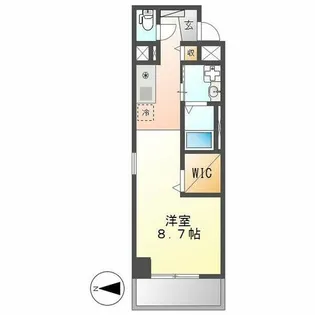 丸の内エンブルコート【706号室】の間取り