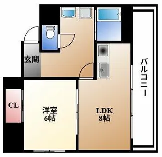 K・Point Bldg【4階】の間取り