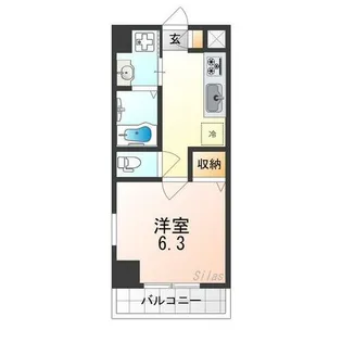 千葉 住吉【4階】の間取り