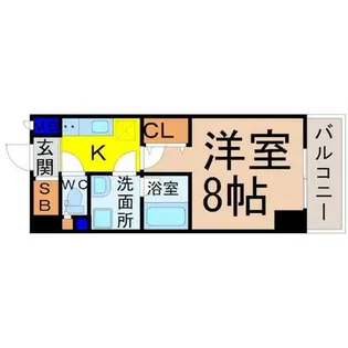 澄和レジデンス名古屋【7階】の間取り