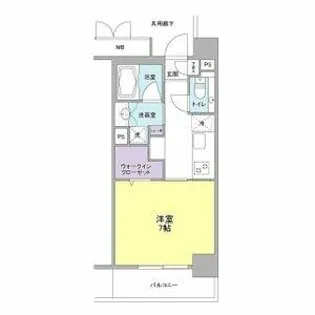 プレディアスタイル神戸垂水【305号室】の間取り