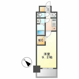 プレサンスジェネ鶴舞【2階】の間取り
