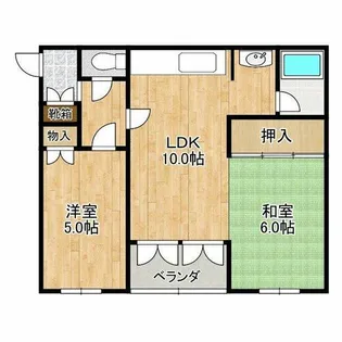 アパルトマンK【3階】の間取り