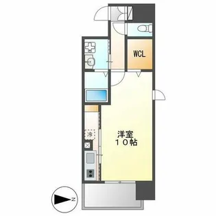 グランシャリオ栄【203号室】の間取り