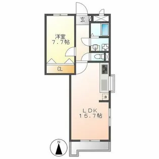 TF215雪見【1階】の間取り