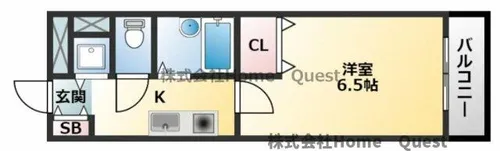 ノーブルメゾン【1階】の間取り