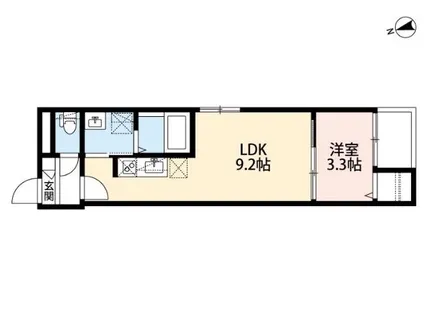 ROBOT HOUSE 名古屋南【2階】の間取り