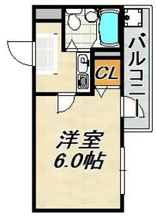 デュランタ【3階】の間取り