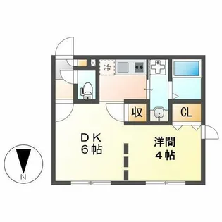 Branche上前津(ブランシェ)【301号室】の間取り