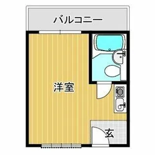 グロースコート平野【7階】の間取り