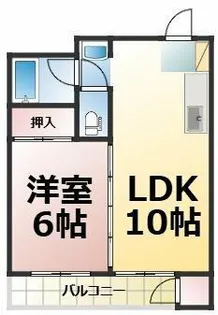 千種ハイツ【2階】の間取り