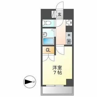 エトアール金山【303号室】の間取り