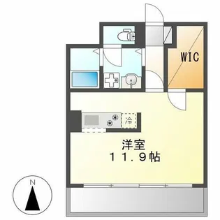 ウイングF・S【402号室】の間取り