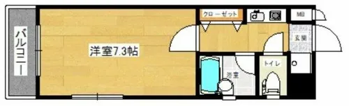 リファレンス東公園Ⅱ【6階】の間取り