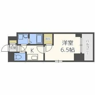 エスリード本町レジデンス【10階】の間取り