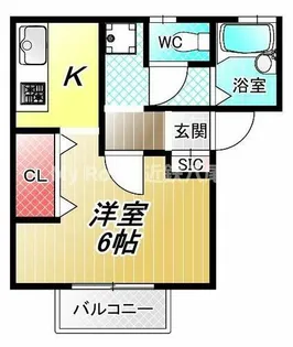 ラフィーネ・吉井【1階】の間取り