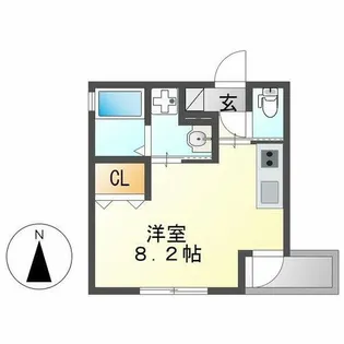 Casa Avenue Kanayama【301号室】の間取り