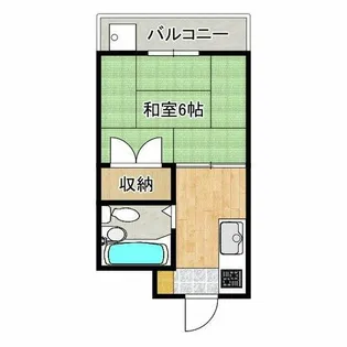 セントポリス山坂【1階】の間取り