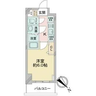 アステリ鶴舞テーセラ【309号室】の間取り