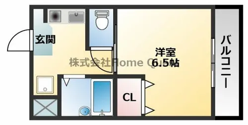 シャルム俊徳【3階】の間取り