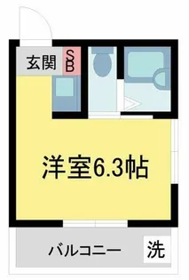 リベラールハイム【102号室】の間取り